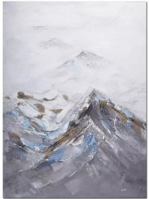 Ručne maľovaný obraz Hory